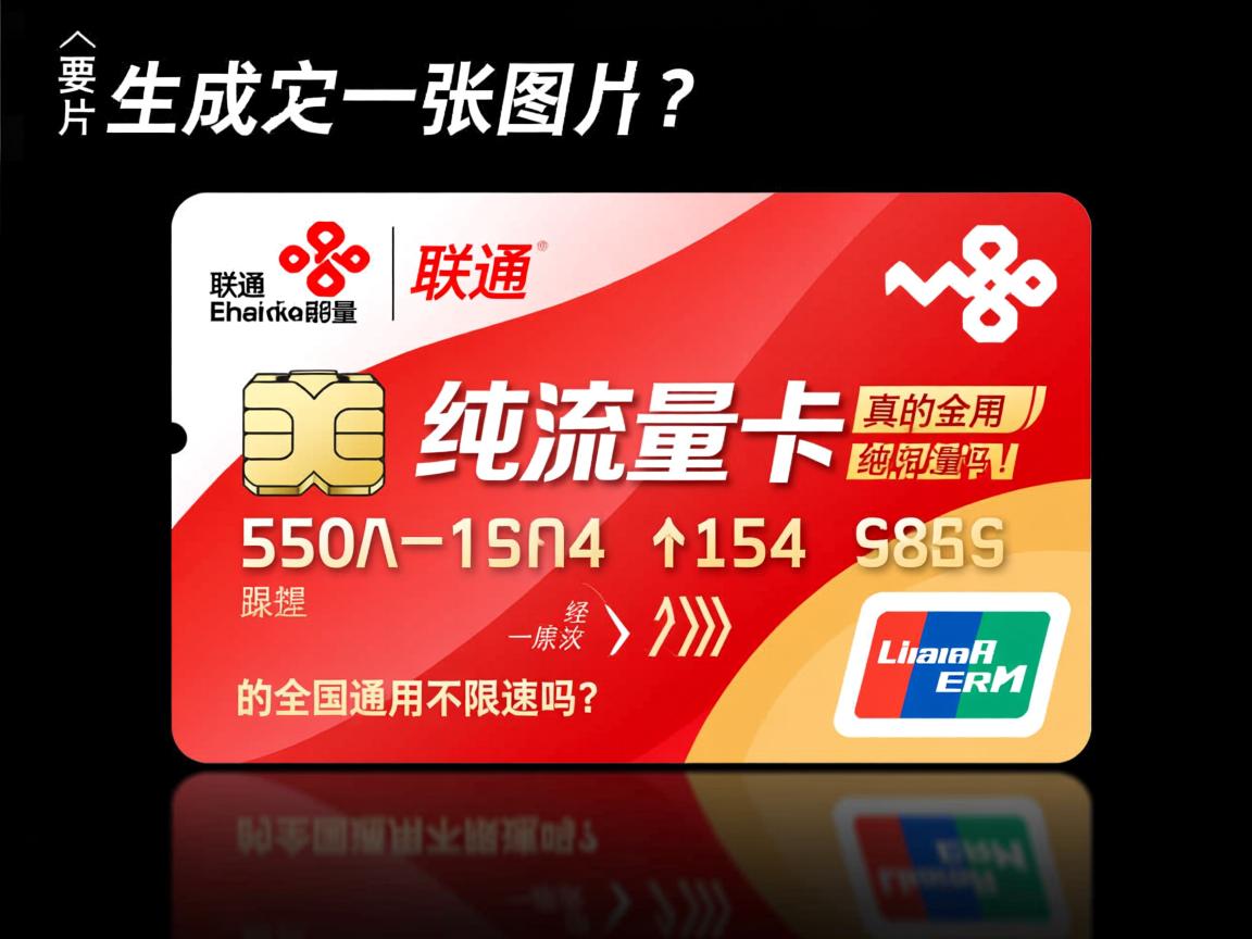 联通纯流量卡真的全国通用不限速吗？