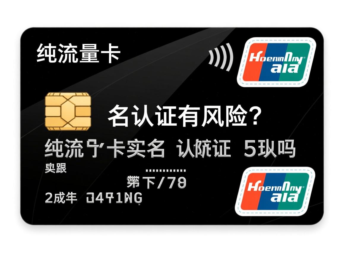 纯流量卡实名认证有风险吗