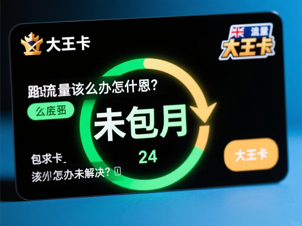 大王卡显示流量未包月是什么意思？_显示未包月该怎么办怎么解决？