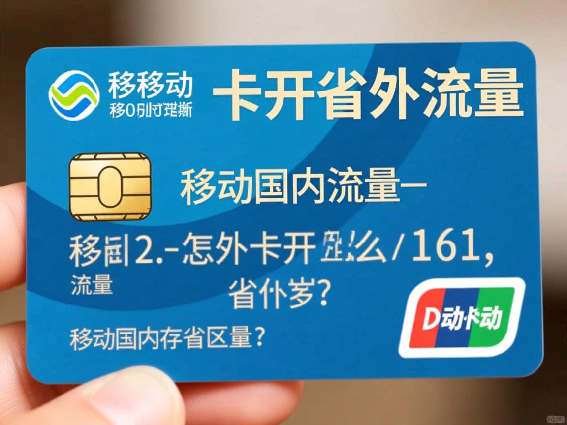 移动卡怎么开省外流量_移动国内流量和省内流量的区别？