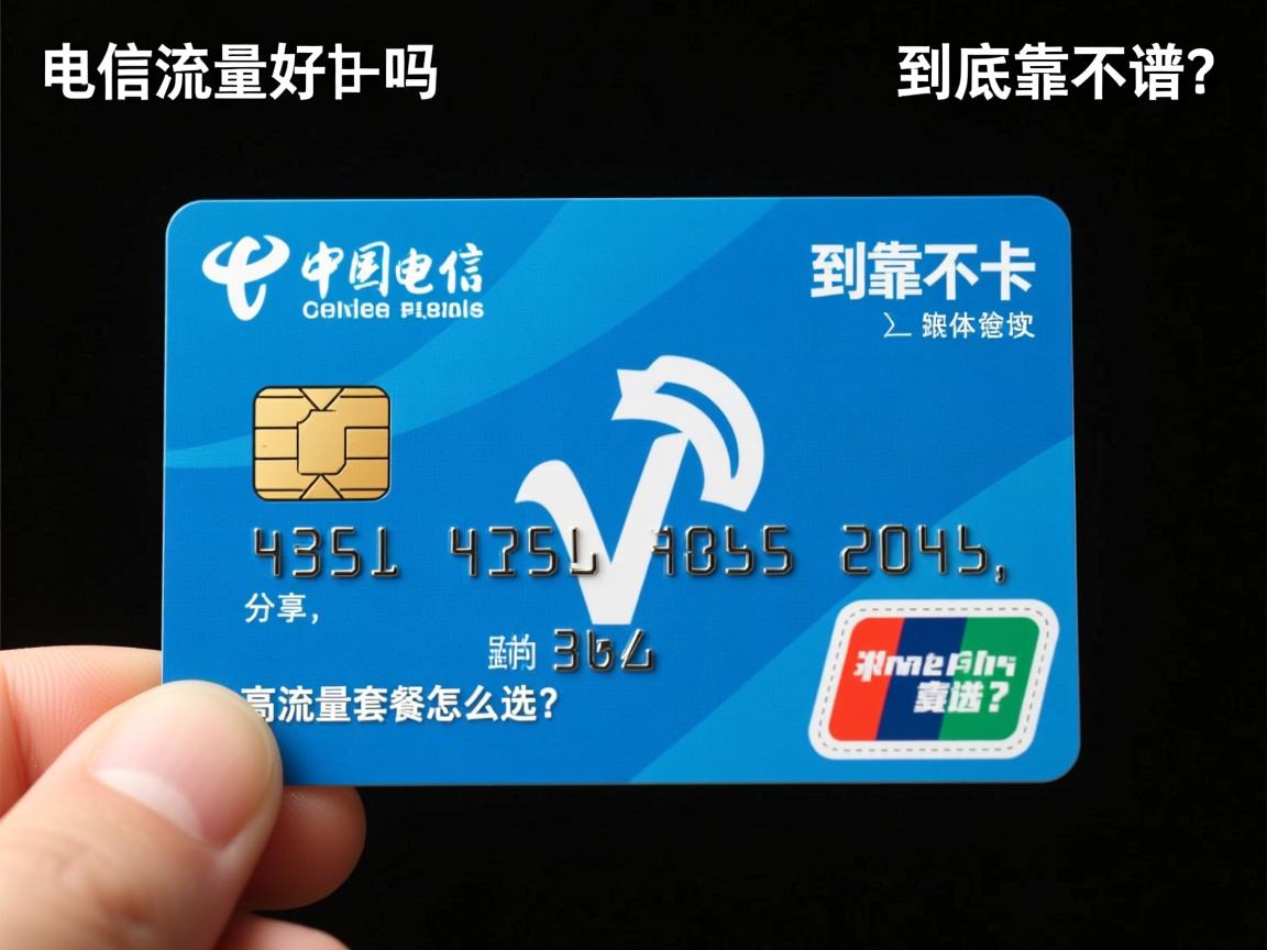 电信流量卡好吗，到底靠不靠谱？使用体验真实分享，高流量套餐怎么选？