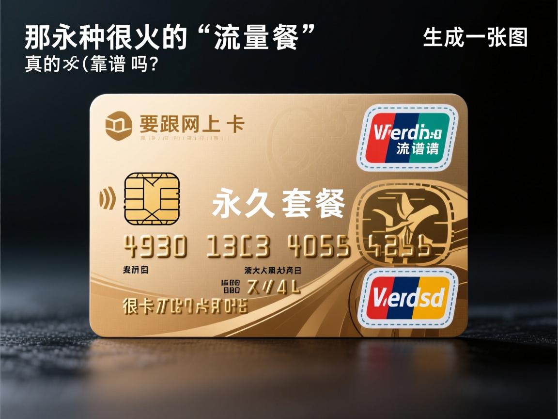 网上那种很火的“永久套餐”流量卡，真的靠谱吗？