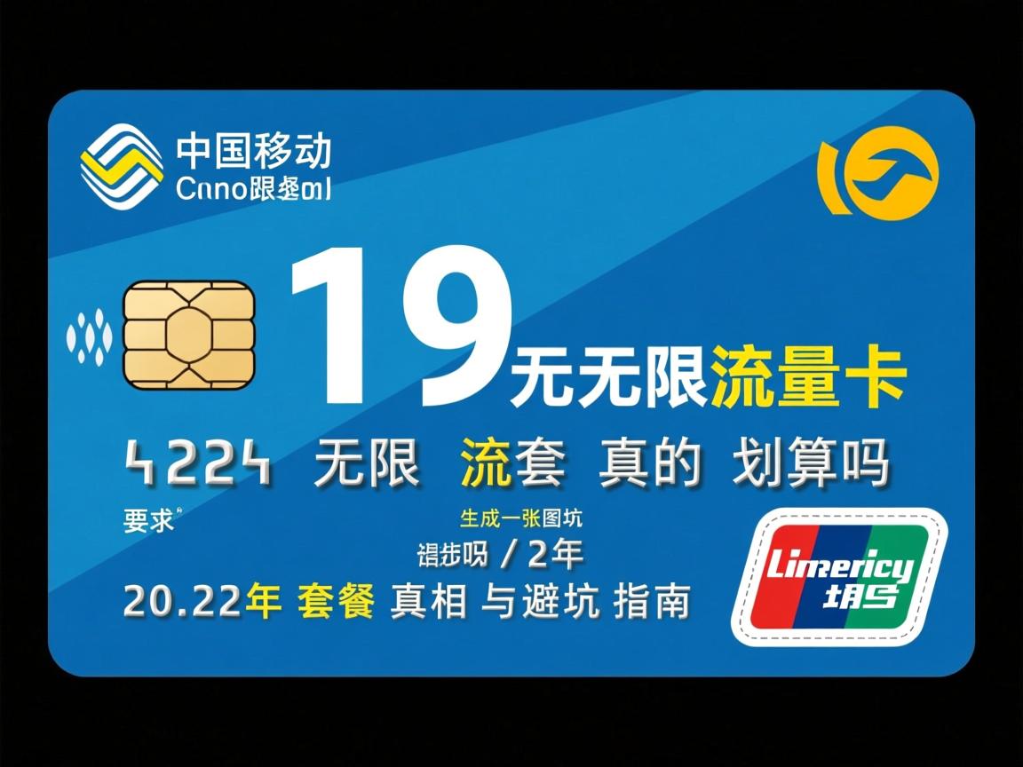 移动19元无限流量卡真的划算吗？2025年套餐真相与避坑指南