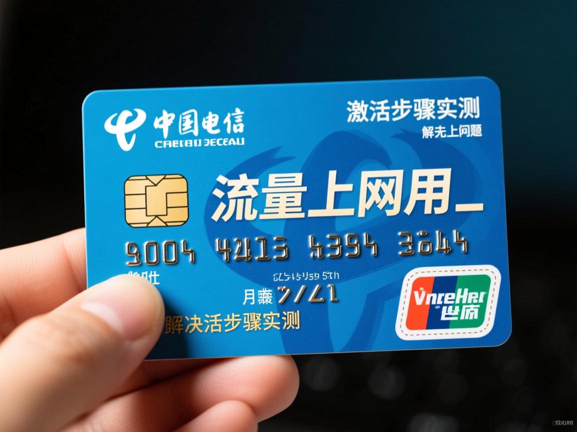 中国电信流量卡怎么用 _ 激活步骤实测，解决无法上网问题