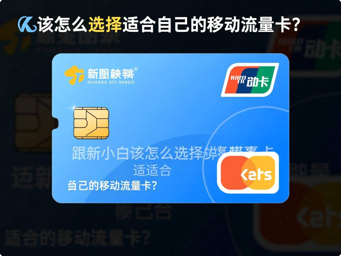 新手小白该怎么选择适合自己的移动流量卡？