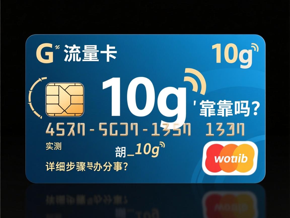 10g流量卡靠谱吗？实测信号与避坑指南_10g流量卡怎么办理？详细步骤分享