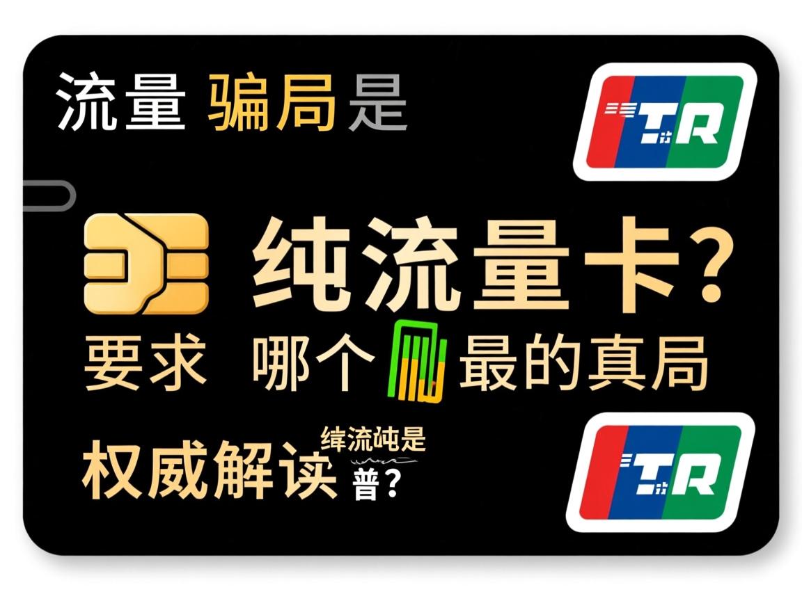 纯流量卡骗局是真的吗？纯流量卡哪个最靠谱？📌权威解读