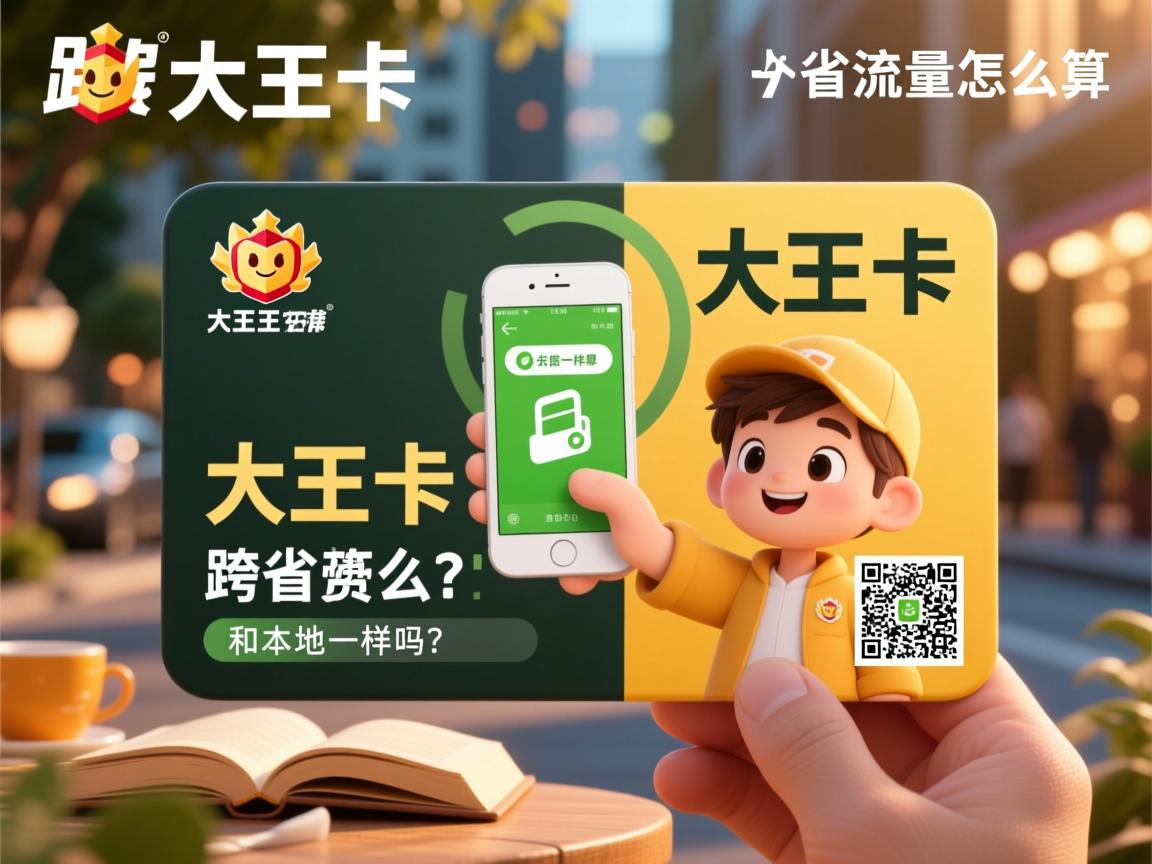 大王卡跨省流量怎么算？在外地用收费贵吗，和本地一样吗？