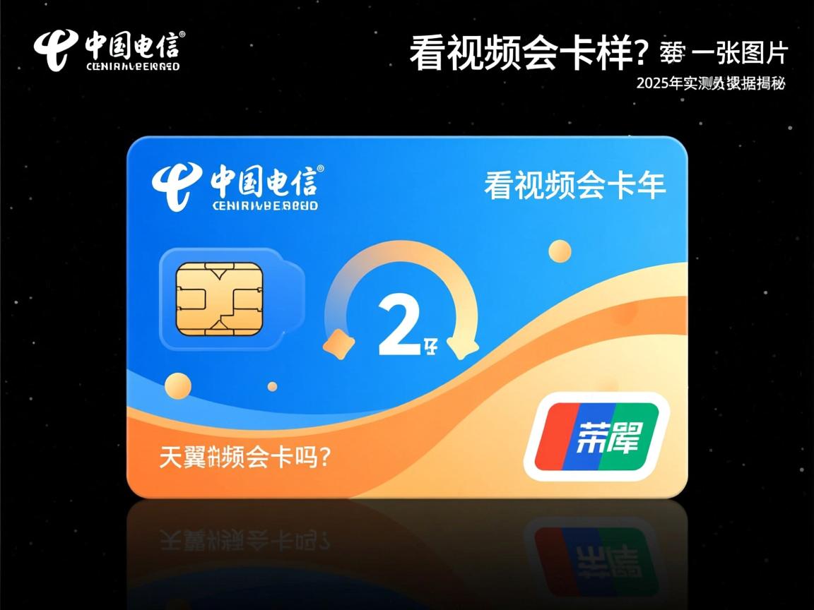 电信天翼流量卡网速怎么样，看视频会卡吗？2025年实测数据揭秘