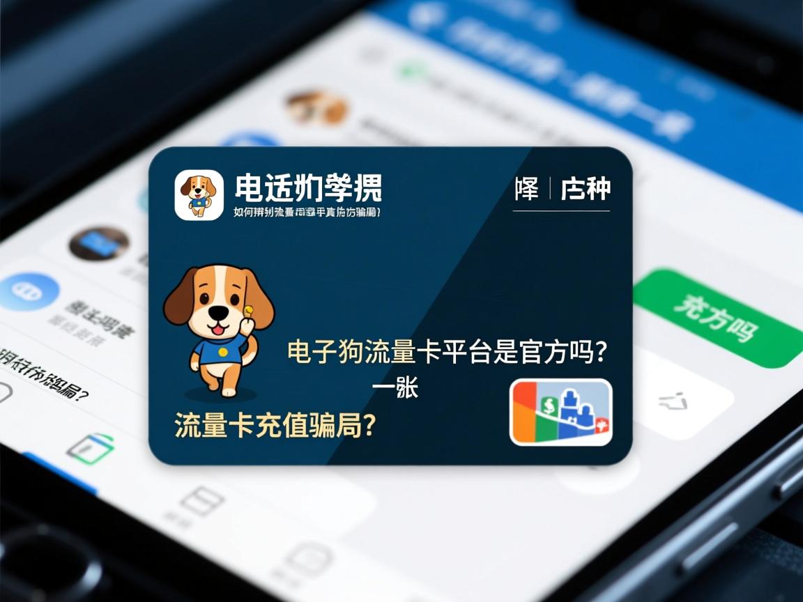 电子狗流量卡充值平台是官方吗?如何辨别真伪防骗局? 电子狗流量卡充值平台是官方吗?如何辨别真伪防骗局?