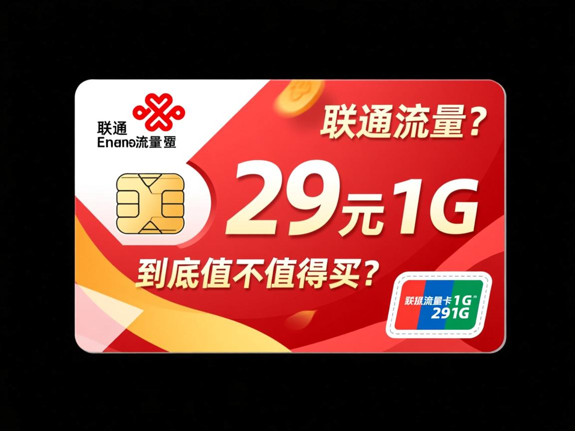 联通流量卡29元1G到底值不值得买？