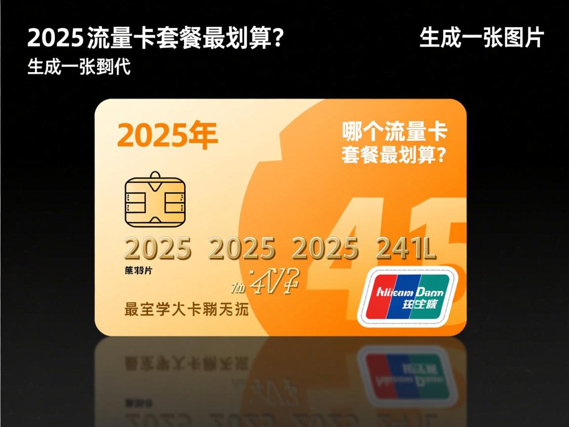 2025年哪个流量卡套餐最划算？