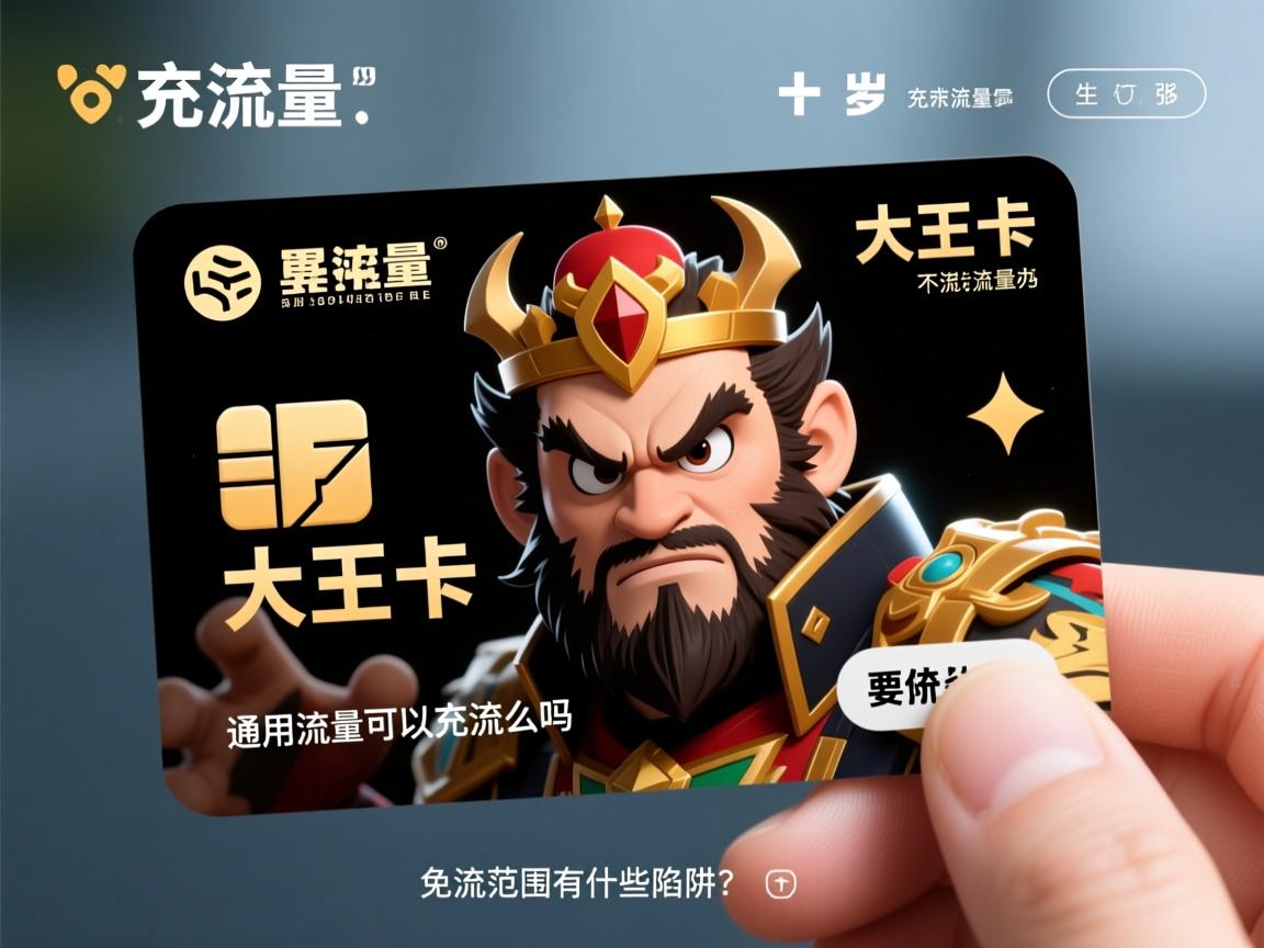 大王卡可以充流量吗,通用流量不够怎么办，免流范围有哪些陷阱？