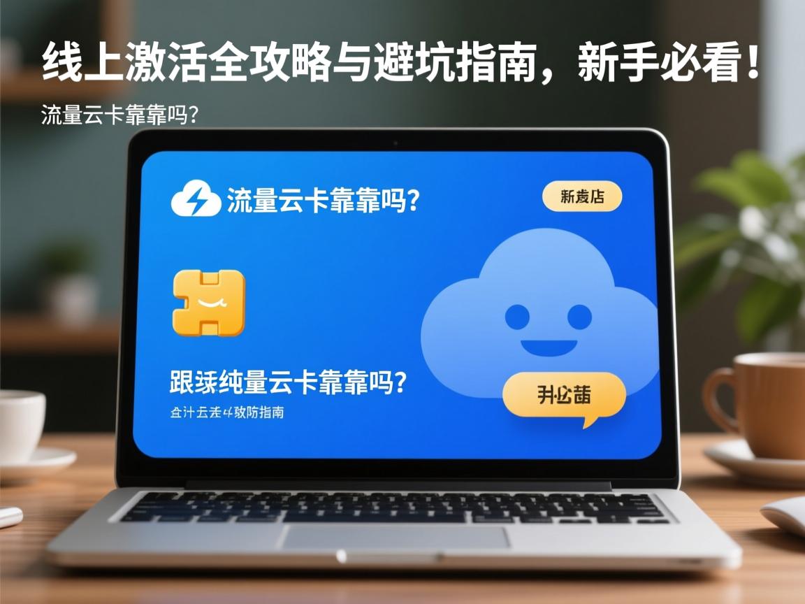 纯流量云卡靠谱吗？线上激活全攻略与避坑指南，新手必看！