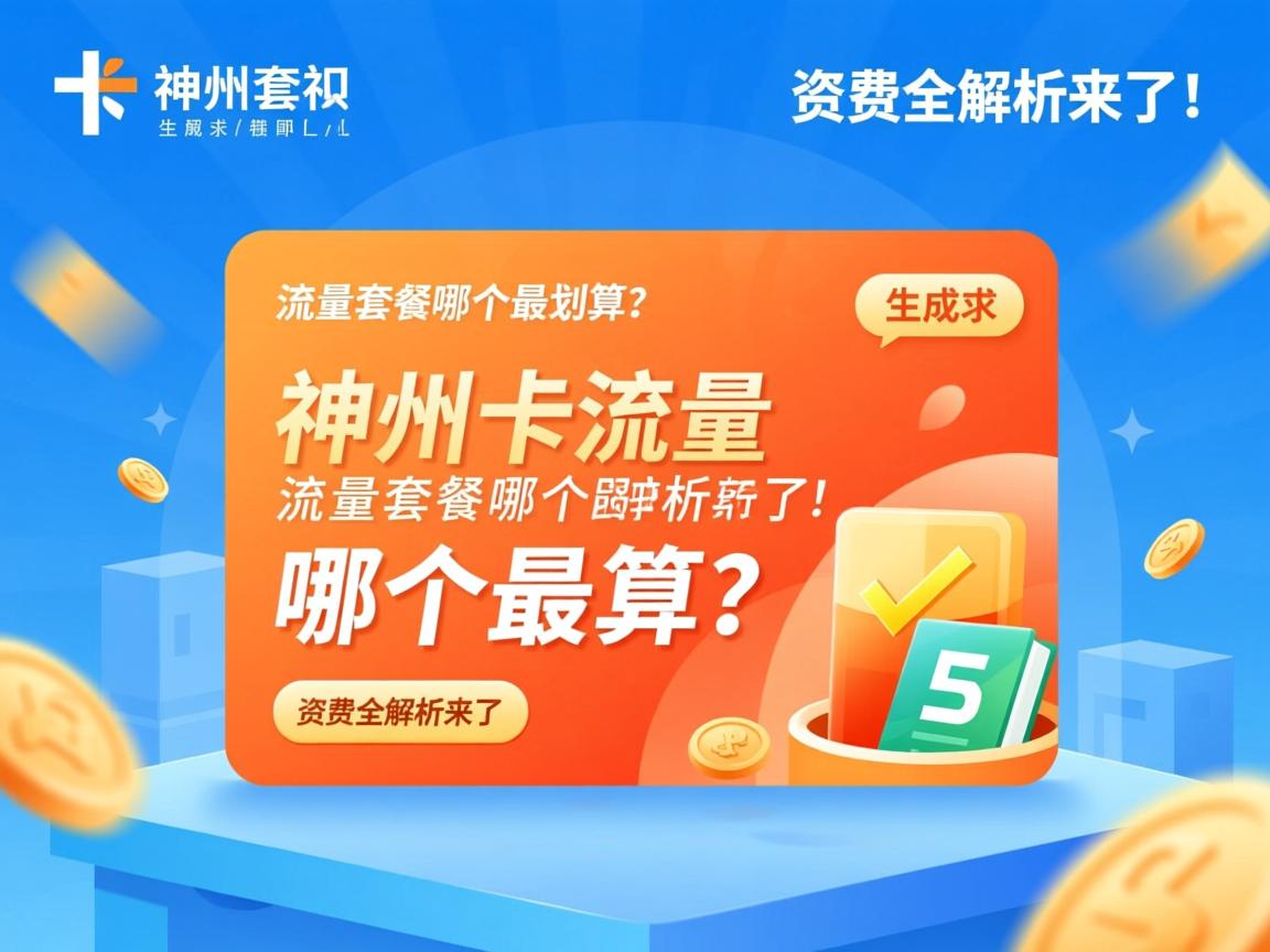 神州卡流量套餐哪个最划算？资费全解析来了！