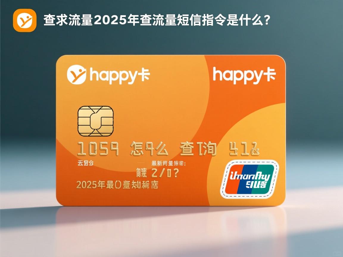 happy卡怎么查流量_happy卡查流量短信指令是什么？2025年最新查询方法全解析