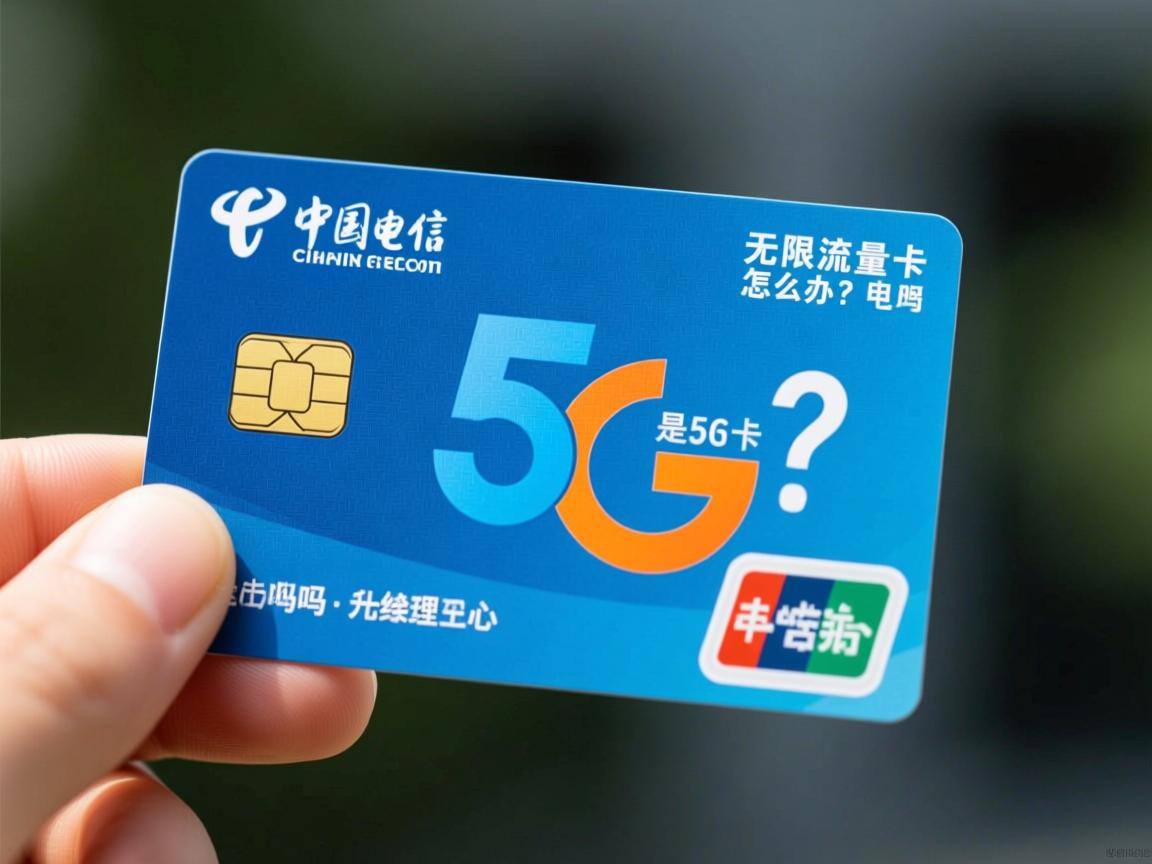 国电信无限流量卡怎么办理？是5G卡吗？真实办理经验分享