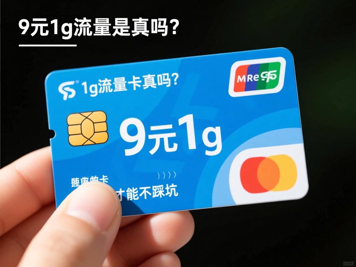 9元1g流量卡是真的吗？它到底适合哪些人使用才能不踩坑？