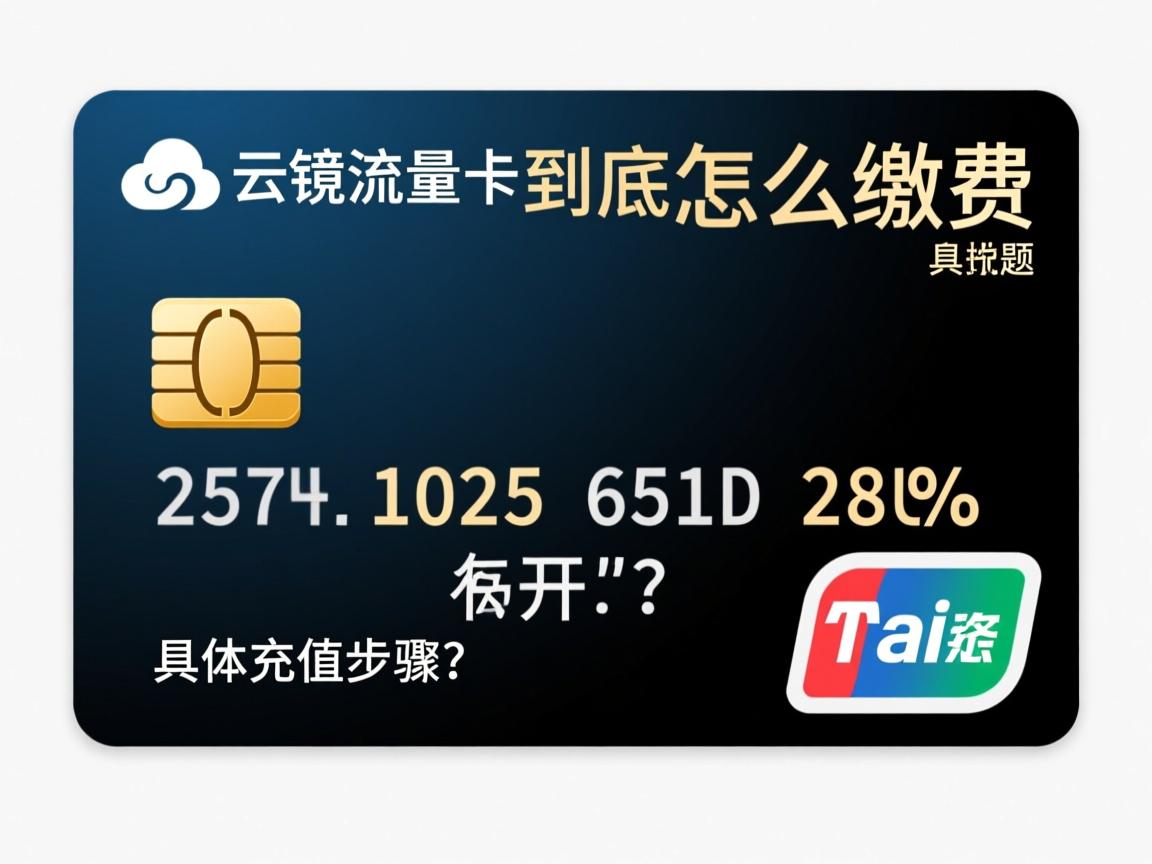云镜流量卡到底怎么缴费，具体的充值步骤和常见问题有哪些？