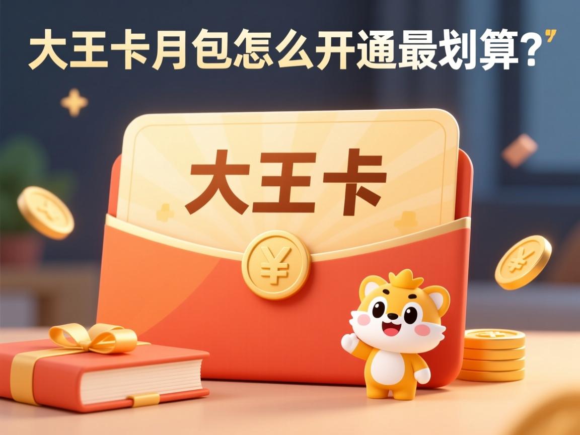 大王卡流量包月怎么开通最划算？