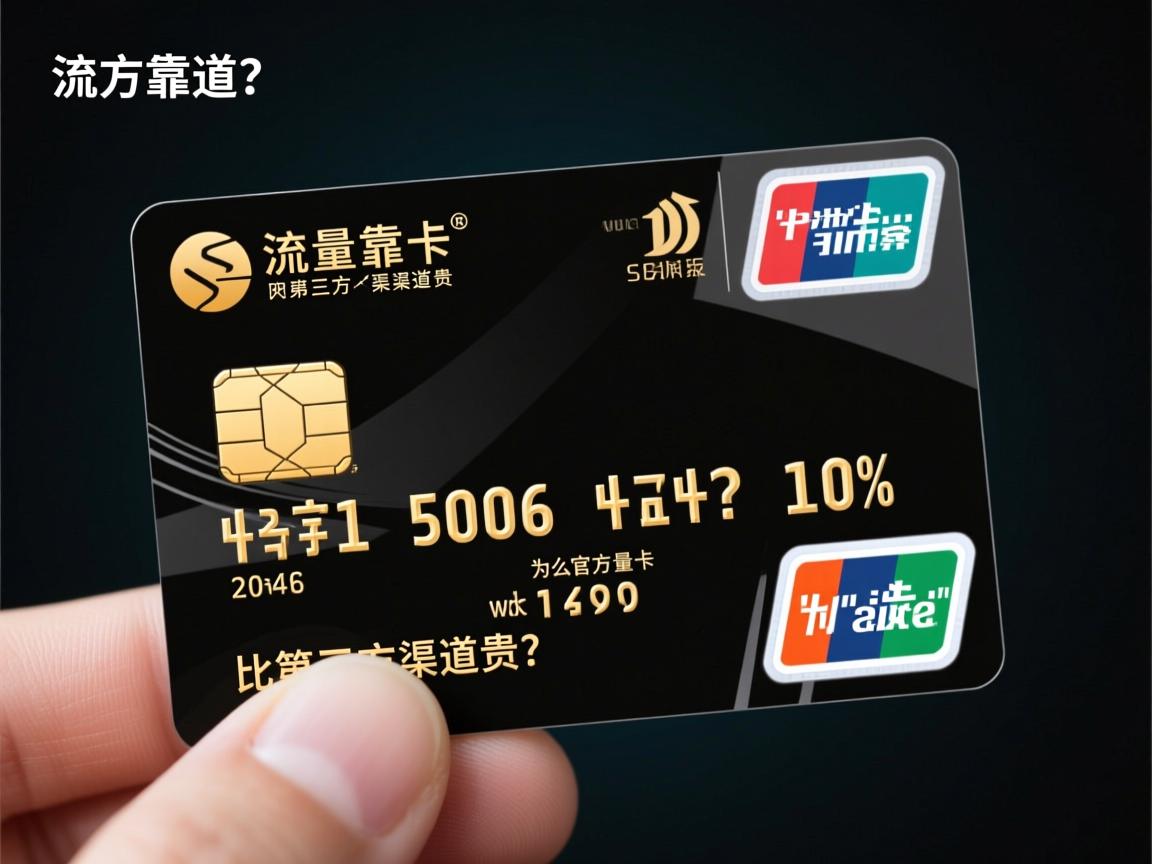 官方流量卡靠谱吗？为什么官方流量卡比第三方渠道贵？