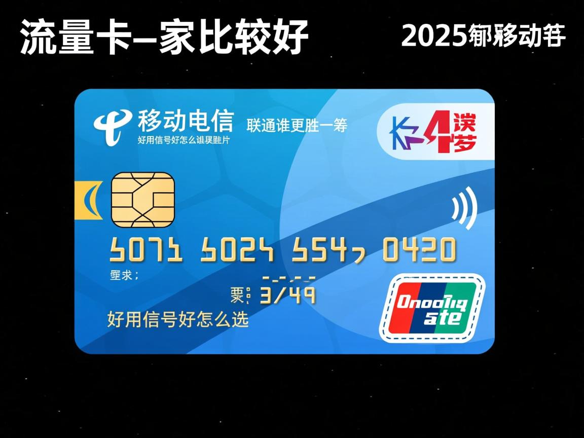 流量卡那家比较好，2025年移动电信联通谁更胜一筹_好用信号好怎么选