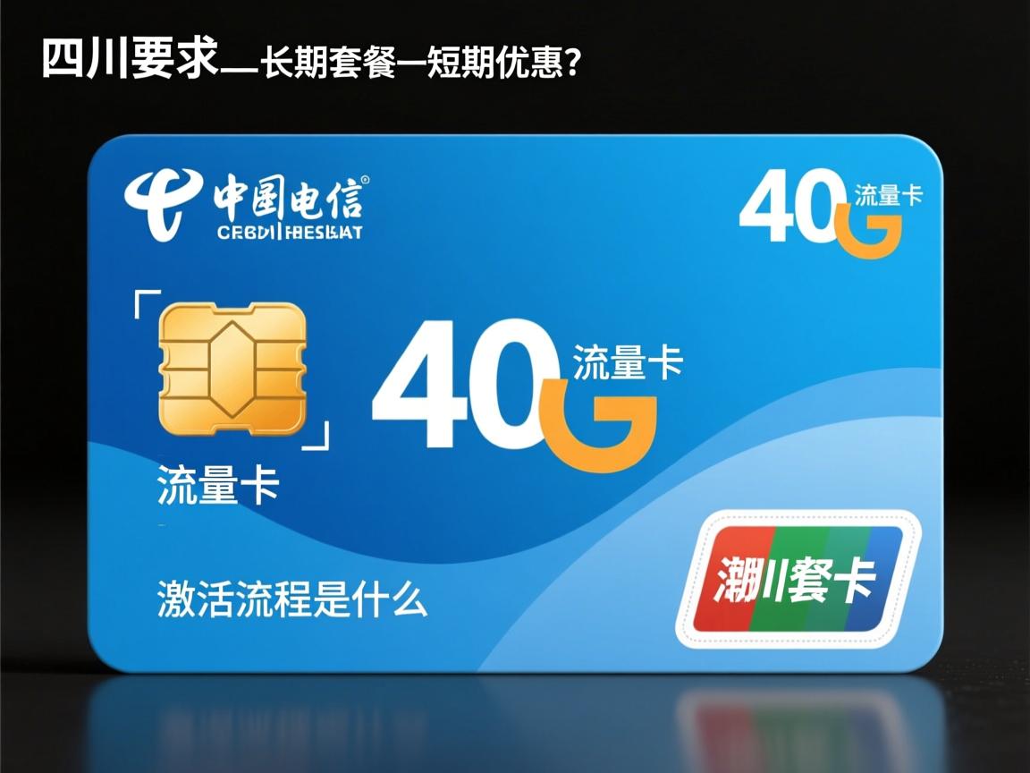 四川电信40g流量卡激活流程是什么_长期套餐还是短期优惠？