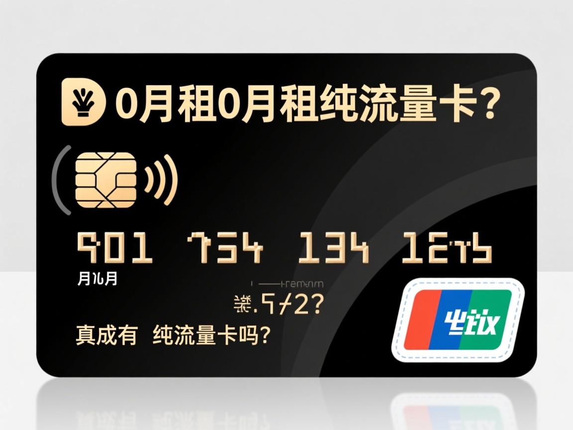 真的有0月租纯流量卡吗？