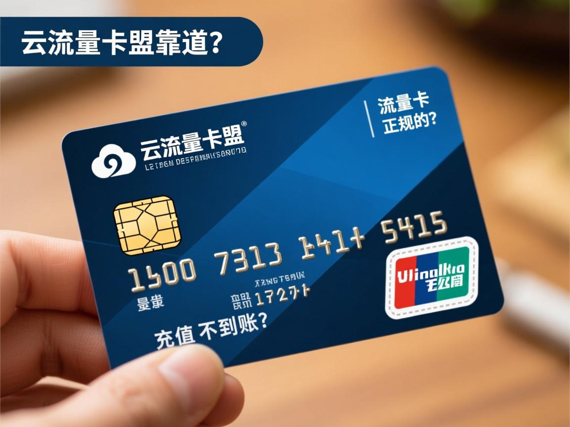 云流量卡盟靠谱吗，流量卡是正规的吗，充值不到账怎么办？