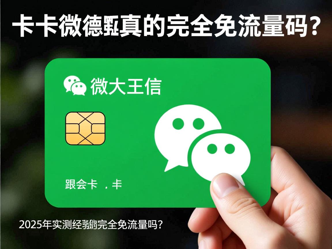 大王卡用微信真的完全免流量吗？2025年实测经验与避坑指南