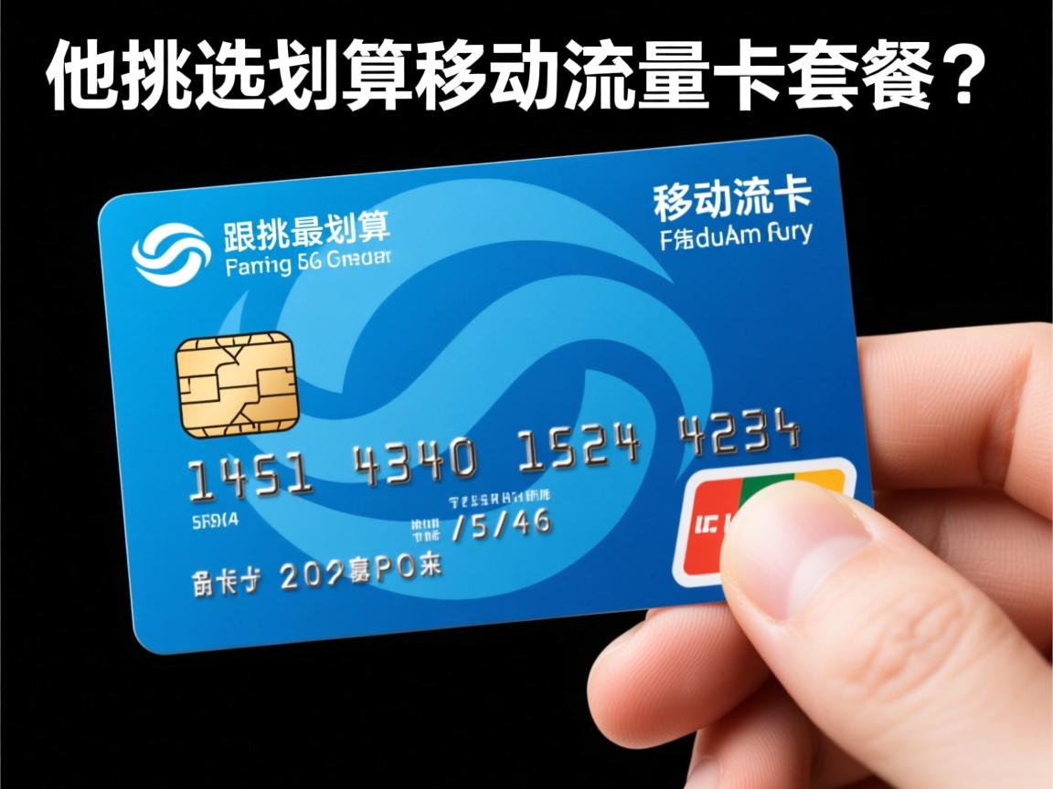 如何挑选最划算的移动流量卡套餐？