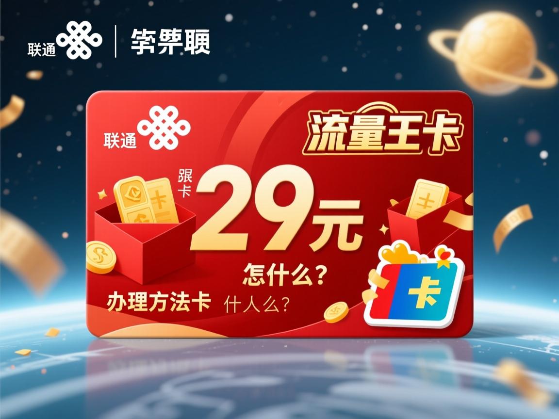 联通29元流量王卡怎么样，办理方法有哪些，适合什么人使用？