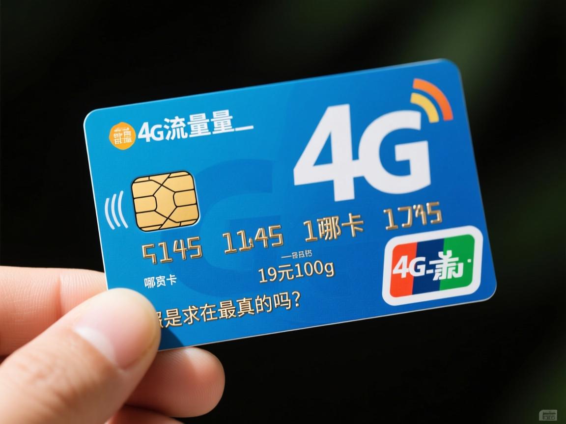 最便宜的4g流量卡在哪里买_最便宜的4g流量卡19元100g是真的吗？