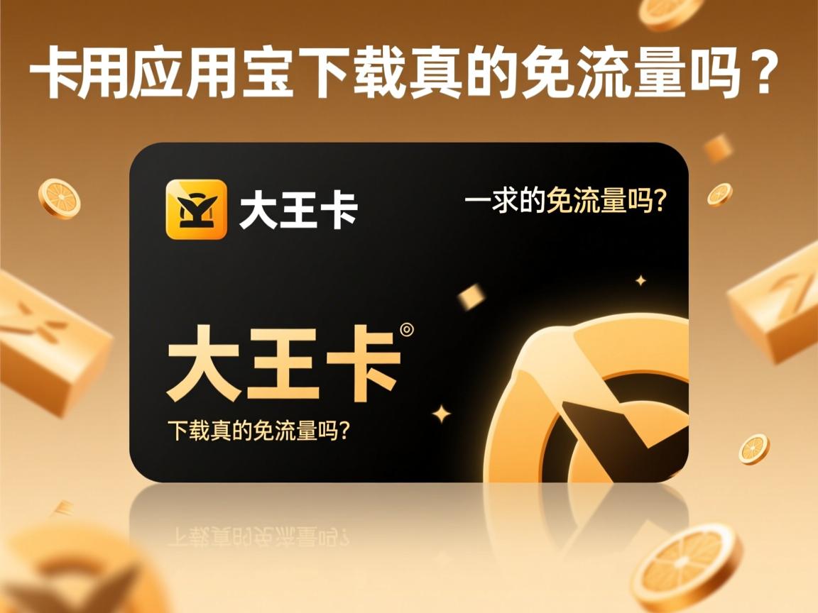 大王卡用应用宝下载真的免流量吗？
