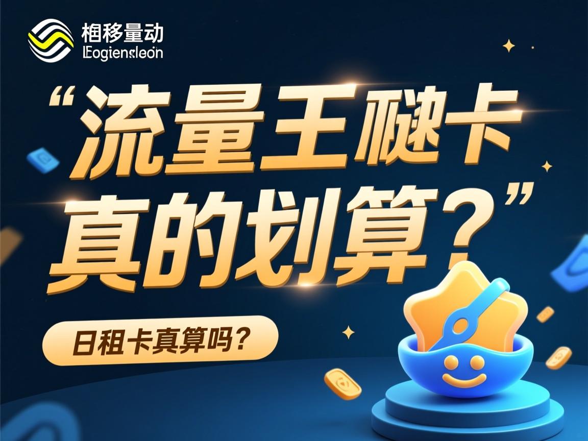 移动流量王日租卡真的划算吗？