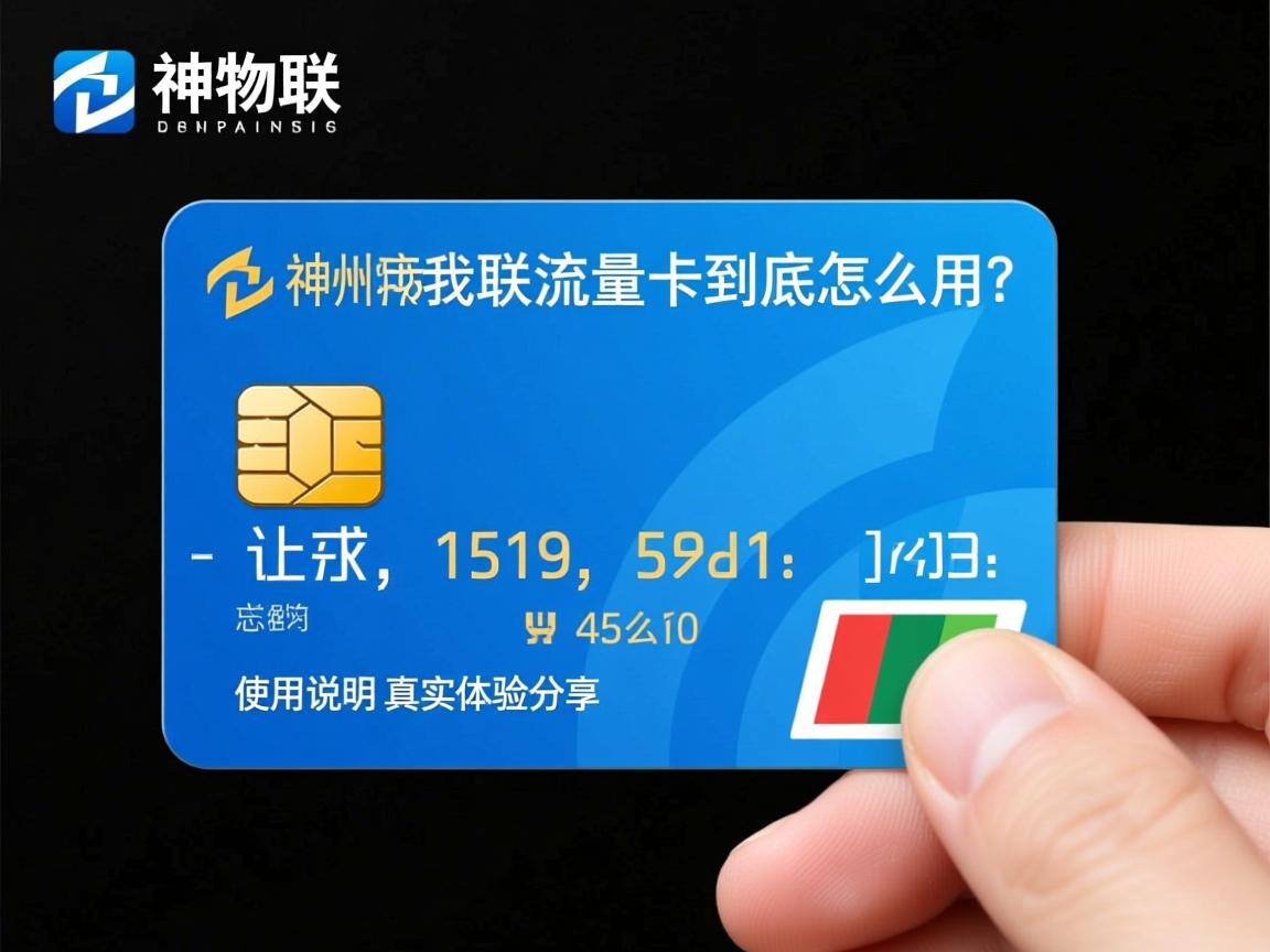 神州物联流量卡到底怎么用？新手必看的使用说明和真实体验分享