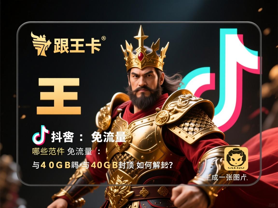 天王卡哪些软件免流量：免流范围包含抖音吗与40GB封顶如何解封？