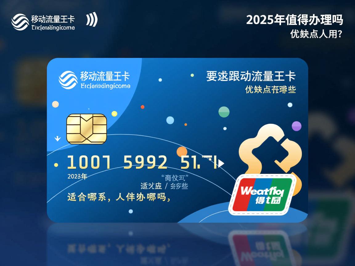 移动流量王卡2025年值得办理吗，优缺点有哪些，适合哪类人群使用？