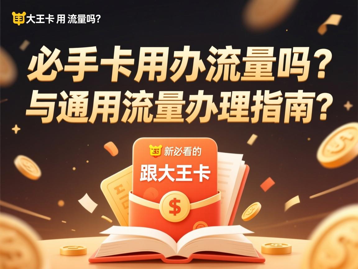 大王卡用办流量吗？新手必看的免流真相与通用流量办理指南