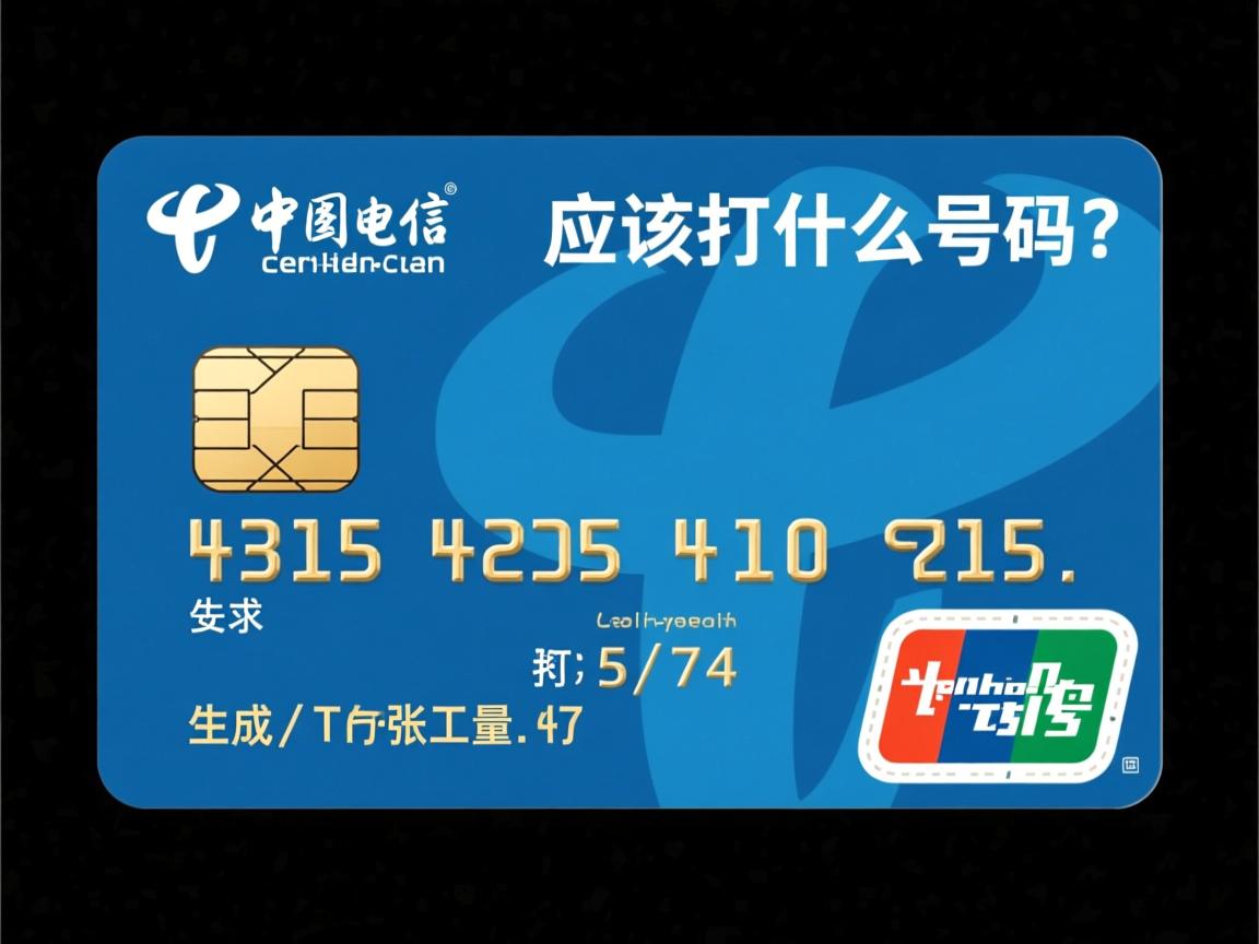 查询电信卡流量应该拨打什么号码？