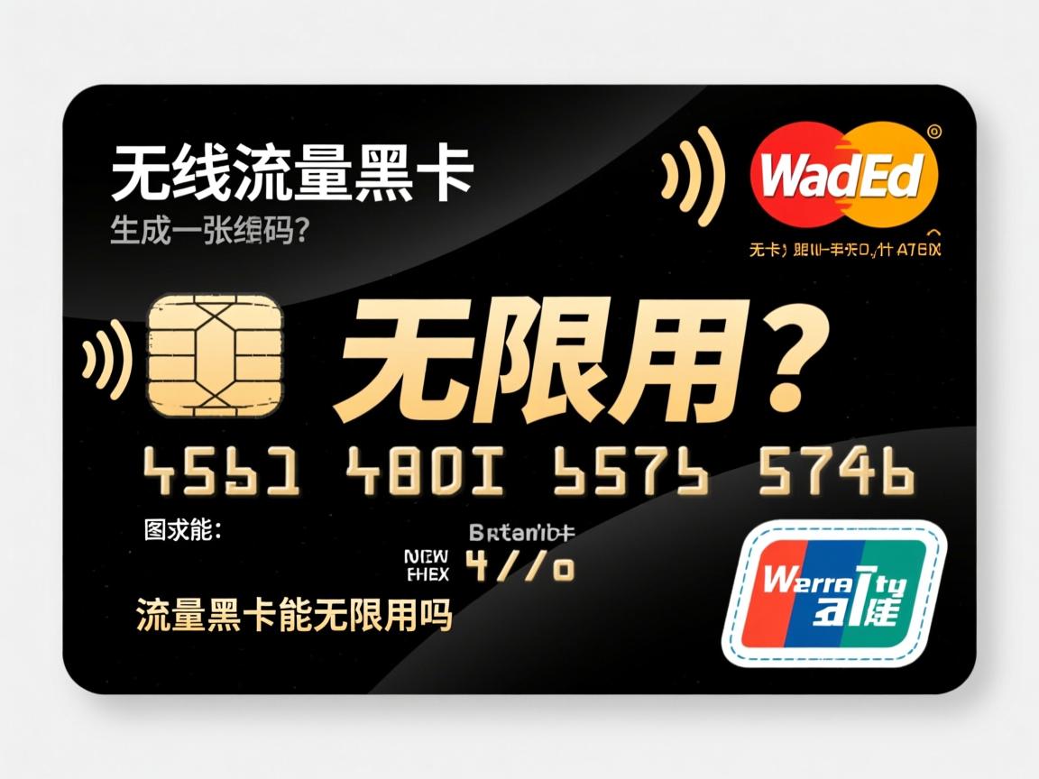 无线流量黑卡真的能无限用吗？