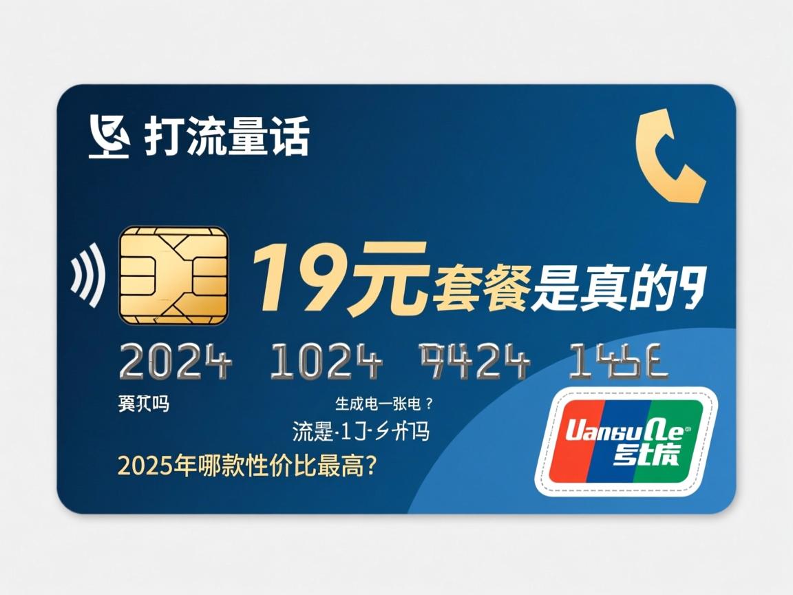 能打电话的流量卡19元套餐是真的吗，2025年哪款性价比最高？