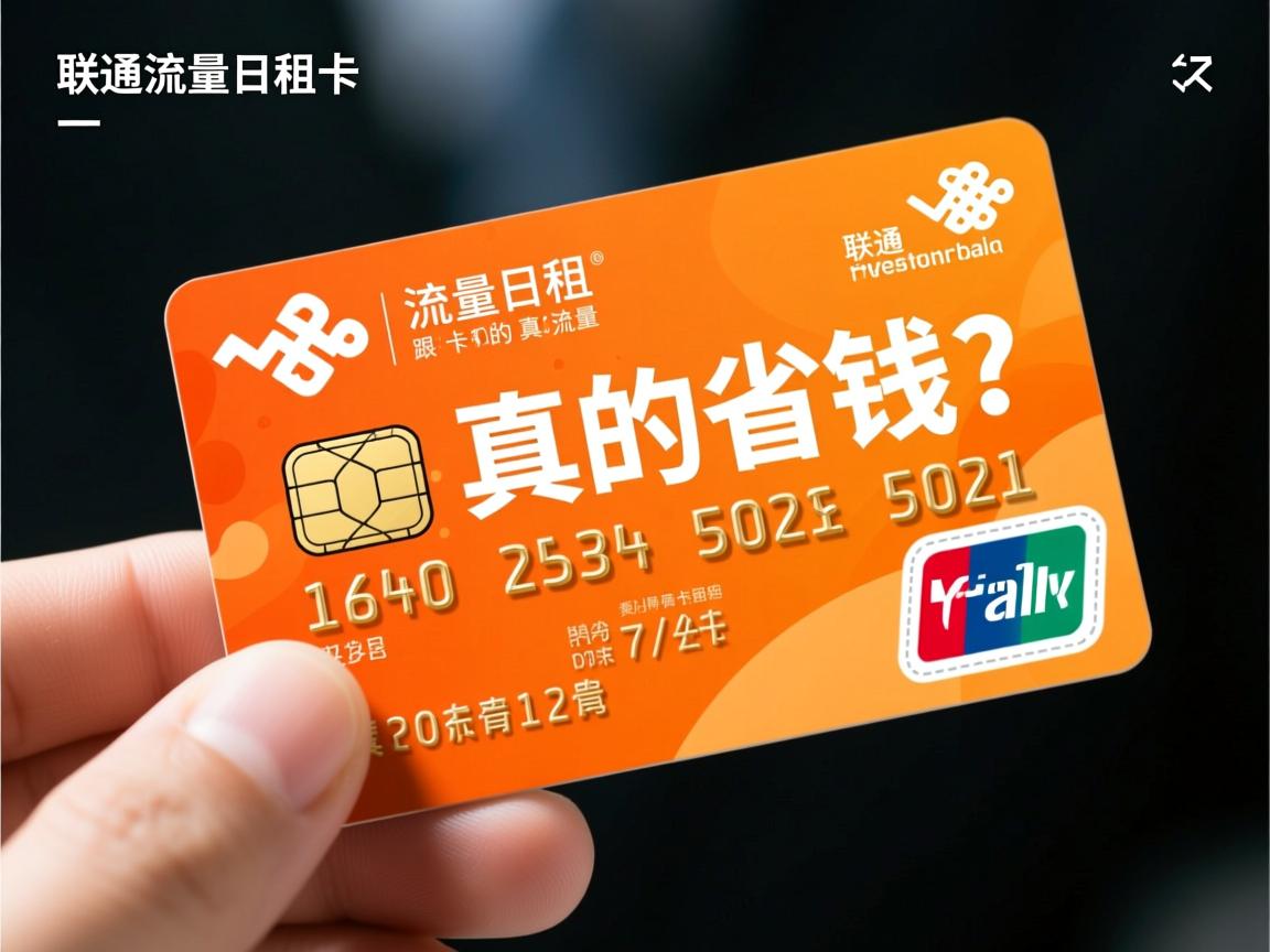 联通流量日租卡真的省钱吗？