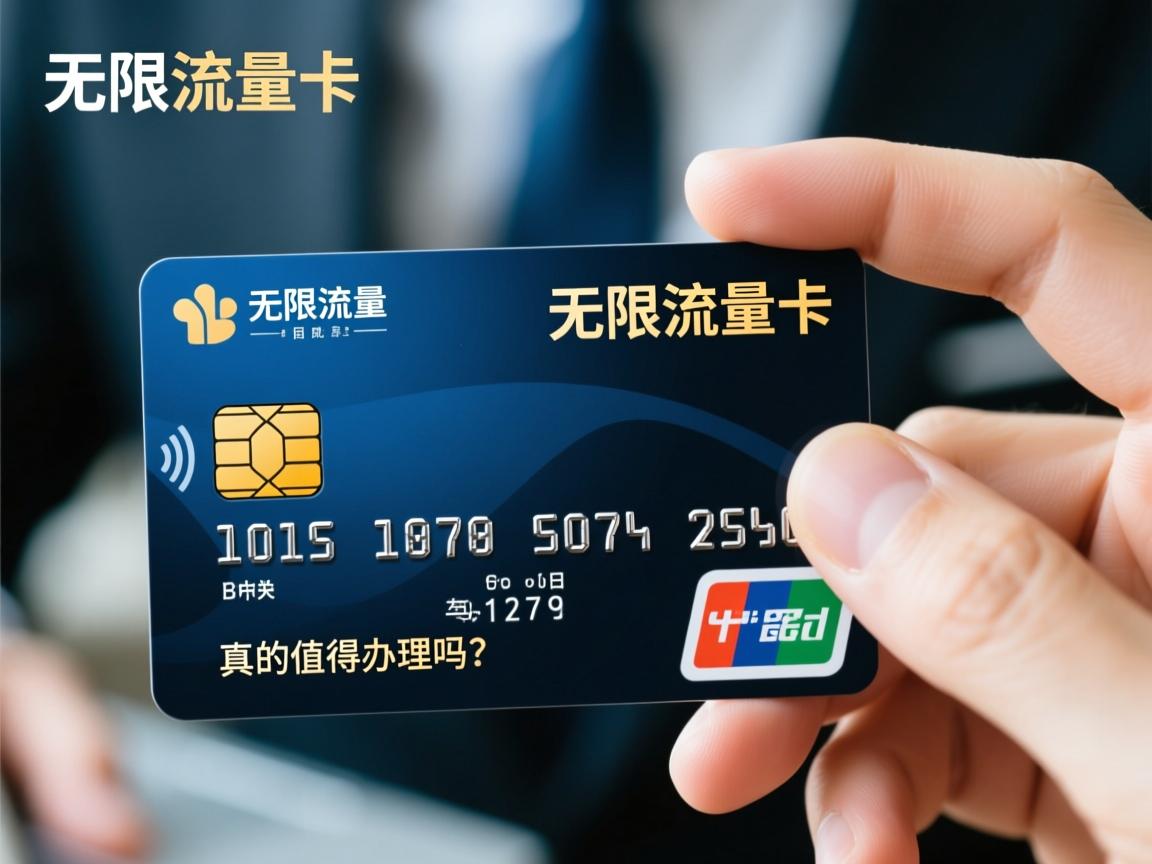 市面上所谓的无限流量卡，真的值得办理吗？