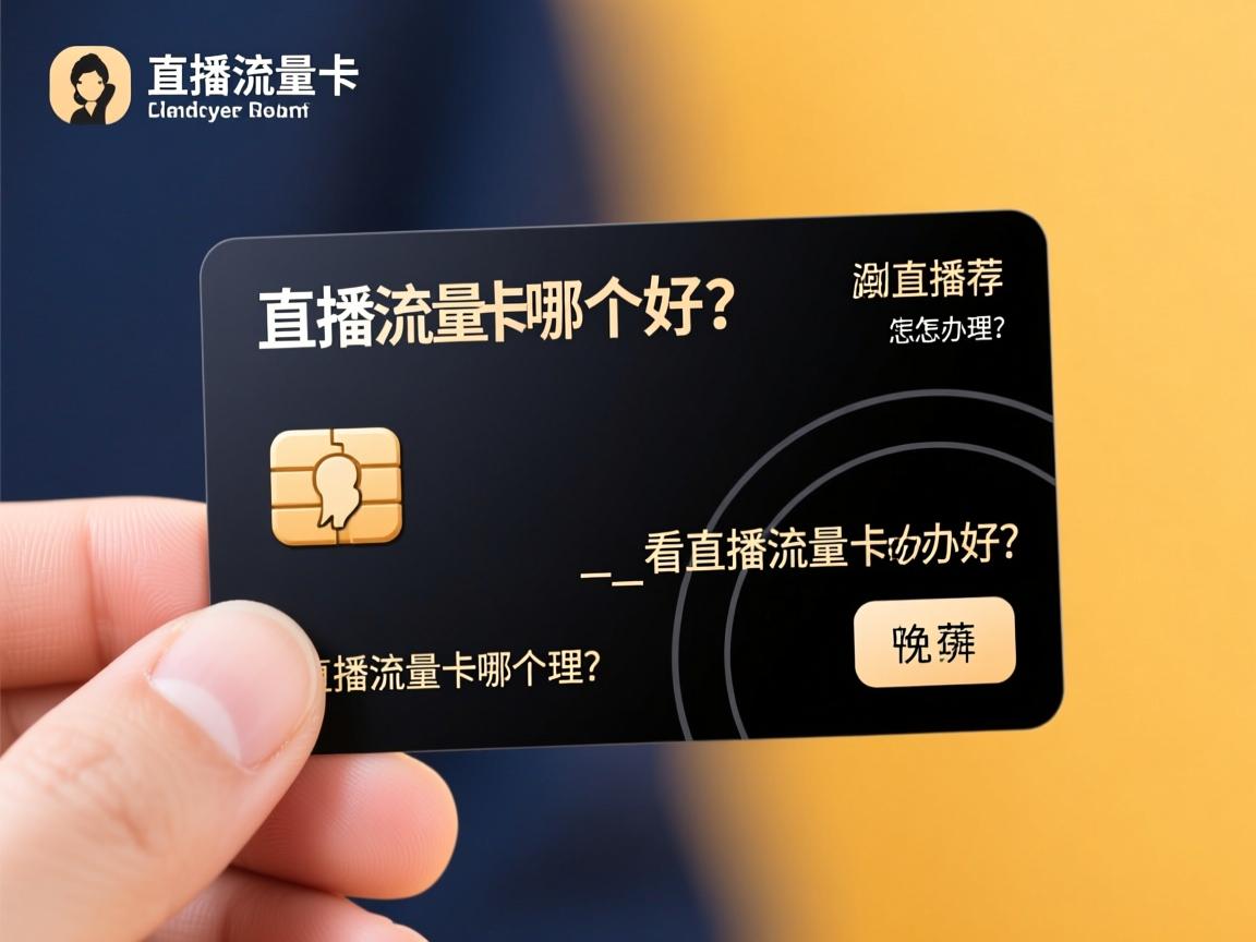 看直播流量卡哪个好？_看直播流量卡怎么办理？实测推荐指南