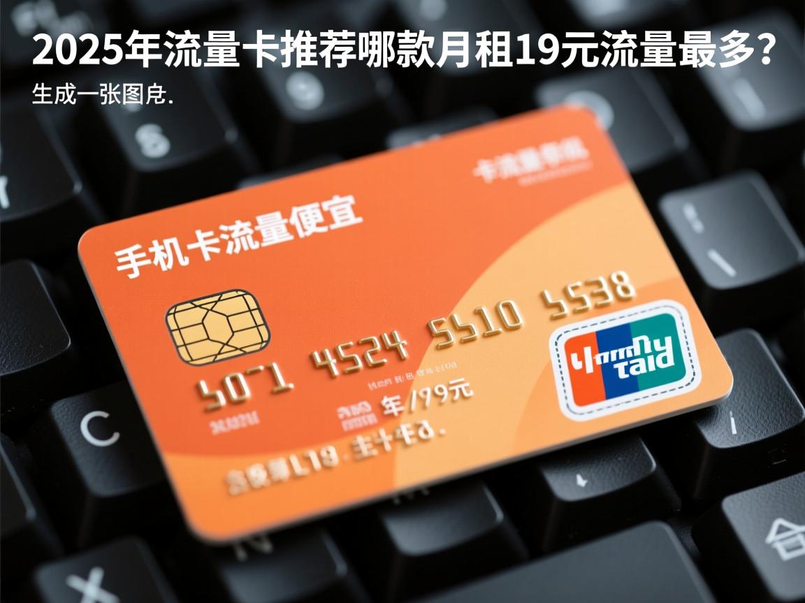 什么手机卡流量便宜_2025年流量卡推荐哪款月租19元流量最多？