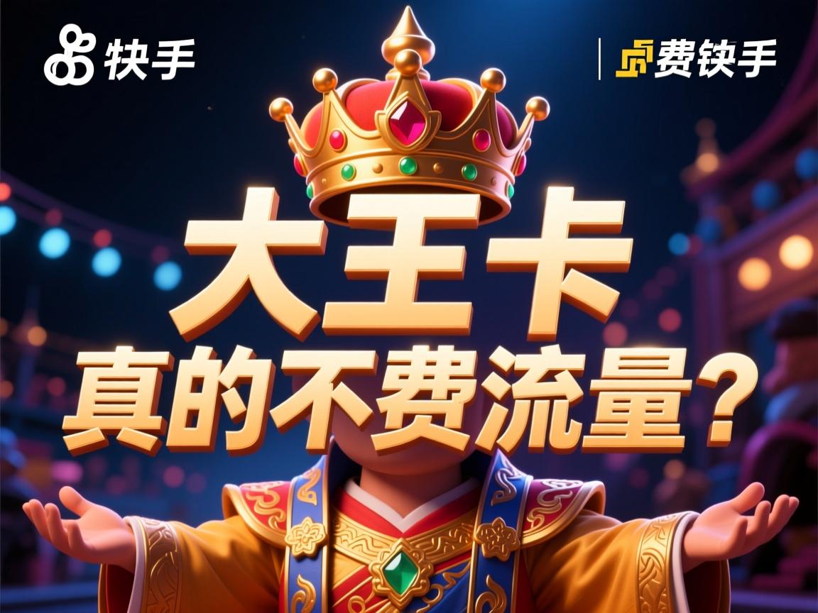 大王卡看快手真的不费流量吗？