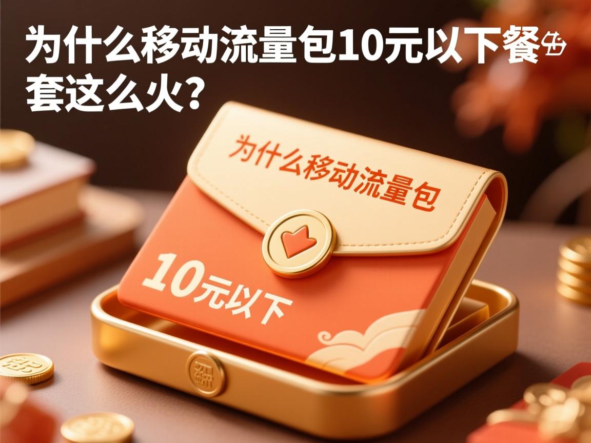 为什么移动流量包10元以下的套餐这么火？