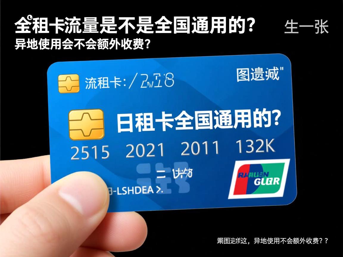 日租卡流量是不是全国通用的？异地使用会不会额外收费？