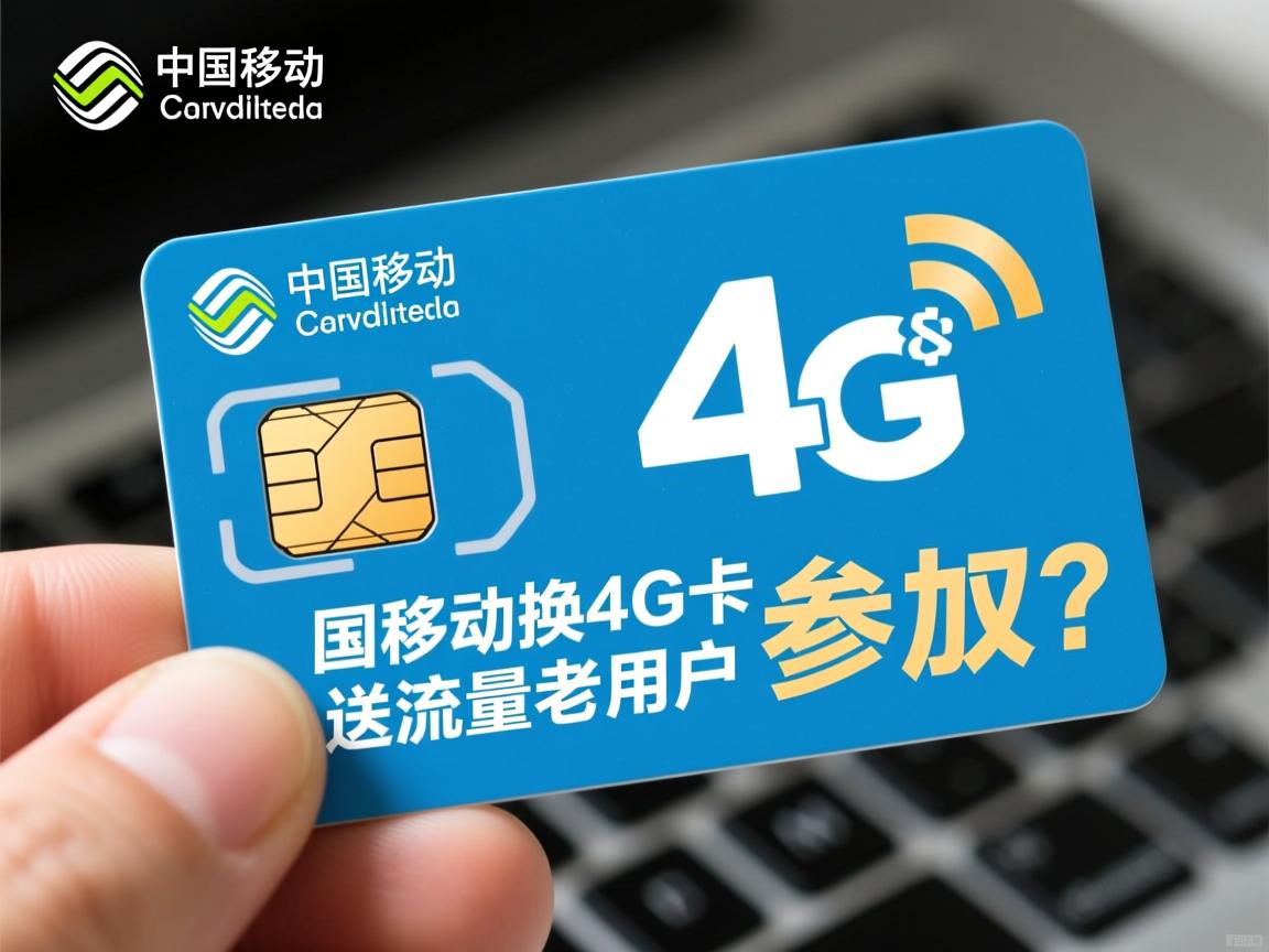 国移动换4g卡送流量怎么领取_国移动换4g卡送流量老用户能参加吗？